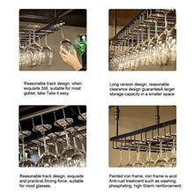 JHGJBJ Portabottiglie Portabottiglie da Vino A Soffitto Portabottiglie da Vino ， Portabicchieri in Ferro da Appendere ， Portabicchieri Rustici in Altezza Regolabile ， per Cucina, Bar, Ristorante