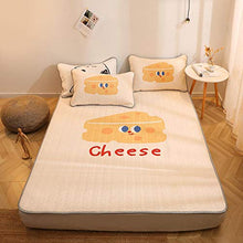 YXXCD Tatami Tappetino Materasso Letto Futon Materasso Terra Adorabile Cartone Animato Latex Morbido Pieghevole Traspirante Domestico Camera da Letto Moda-Giallo 180x200cm(70x78inch)