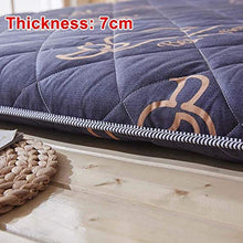 Futon Furniture - Materassi tradizionali giapponesi da pavimento pieghevoli per yoga singolo doppio Meditaion misura 7 cm di spessore C 100 * 200 cm-F_150 x 200 cm Uptodate