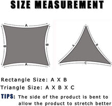 LINGXING Tenda A Vela Triangolare, Resistente all'Acqua, Tettoia Parasole da Giardino, 96,5%, Blocco UV, con Corda Libera (3x3x3m,Rosso ruggine)