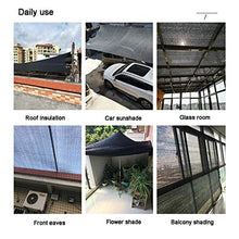XIAOXIAO Rete ombreggiata Ombreggiatura Net-90% Crittografia Schermo Solare Ispessimento Schermo Ombreggiante Nero Schermo Isolante per Tetto Auto Tetto Balcone Dimensioni: 2x2M (Size : 2x2m)