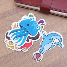 TOPBATHY 2 * 12pcs Non-Slip Bathtub Stickers Self-Adhesive Sticker Marine Organism Decals for Bath Tub Shower Surfaces