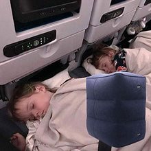 Lettino da viaggio Lettino da viaggio bambini Volo sonno poggiapiedi Cuscino riposa cuscino, sul Aereo Auto Bus cuscino gonfiabile Viaggi resto del piede cuscino di rilievo del piede 6-3