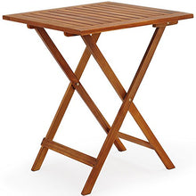Deuba Set da balcone in acacia 3 pz tavolo e sedie da giardino esterno terrazza bar bistro salotto