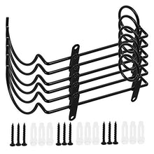 Cabilock 6Pcs Portabottiglie Portabottiglie da Parete in Metallo Espositore per Vino Rosso Portabottiglie Singolo per Bar di Casa Cantina Cantina Seminterrato Armadio Dispensa