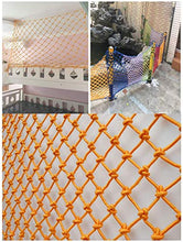 AI LI WEI Protective Net Decoration/Bambino Safety Net Scale Balcone Protezione Kindergarten Netto Playground Decorazioni Netto Appendere i Vestiti Corda Netto Netto delle Famiglie Cat Net Giallo