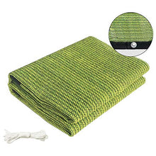 Telo Ombreggiante, 50% -70% Sunblock Panno di Maglia for ombrellone con Cordoncino, Rete Resistente ai Raggi UV for Copertura del Giardino Piante da Giardino Prato (Smeraldo) (Size : 0.6m x 1m)