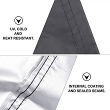 SOLUSTRE Mobili Copre Resistente all' Acqua Panchina della Copertura Durevole Patio Panchina della Copertura per per Soggiorno Camera da Letto Giardino 213X132X74CM