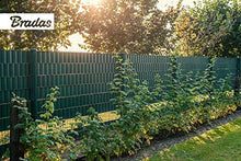 Bradas 0285 - Nastro per recinzione, 19 cm x 35 m, colore: Antracite