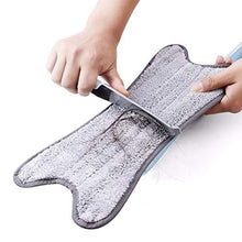 SSAYY Mop Mop per Centrifuga A Mani Libere per Lavaggio Mop Piatto Tipo X con Cuscinetti in Microfibra Utensili Rotanti per La Pulizia della Casa della Cucina Panno Magico