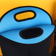 TOPBATHY Portabottiglie Isolante in Neoprene per Birra Acqua Lattina Custodia per Tote Custodia per 2Bottles Borsa Termica per Neonati per Picnic di Viaggio (750 Ml Azzurro)