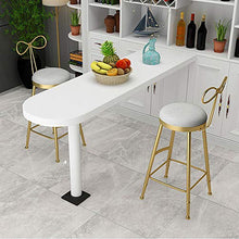 CMX-Barhocker Set di 2 sgabelli da Bar Moderni, sgabelli Alti in Velluto, sgabelli da Bar con Isola, sedie da Bar con Schienale e poggiapiedi