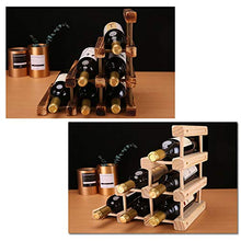 Decorazioni per portabottiglie, armadi per Vino e portabottiglie per Vino per Uso Domestico, Aspetto Elegante e Unico, richiedono Un assemblaggio Semplice