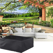 WYZQ Fodere per mobili da Giardino Rettangolari Impermeabili 180x120x74cm, Fodere per mobili da Giardino per Esterni, Fodere per Set di mobili da Esterno, Set di mobili Resistenti alla Pioggia e alla