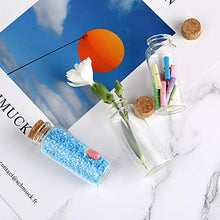 Bottiglie in vetro trasparente da 30 ml con tappi in sughero, bottiglie di vetro per decorazione, arti e artigianato, progetti, bomboniera