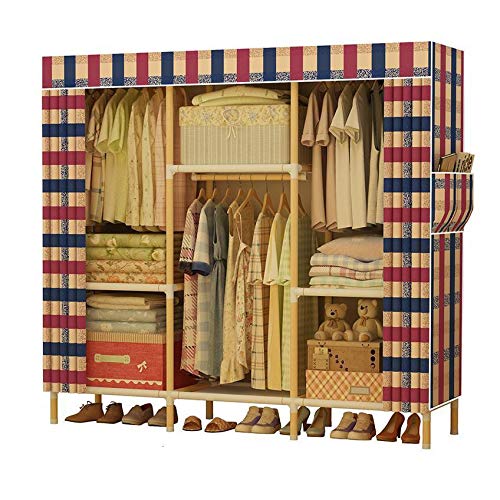 JJZXT Armadio Spazio spogliatoio di archiviazione Armadio casa Armadio Camera da Letto mobilia del Guardaroba for Bambini
