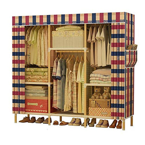 JJZXT Armadio Spazio spogliatoio di archiviazione Armadio casa Armadio Camera da Letto mobilia del Guardaroba for Bambini
