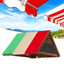【𝐏𝐫𝐢𝐦𝐚𝒗𝐞𝐫𝐚 𝐕𝐞𝐧𝐝𝐢𝐭𝐚 𝐑𝐞𝐠𝐚𝐥𝐨】 Tettoia per Esterni, tettoia per Tetto Resistente al Vento, Giardino Multifunzionale per(Green Rice Red Color Matching)