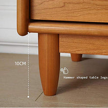 Bels Set di comodini, cassetto del Letto in Legno di ciliegio, Armadio da Letto Giapponese Piccolo Appartamento Scatola di stoccaggio (1 cassetto)