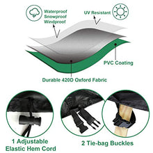 INMUA Coperture per Lettini Prendisole Impermeabile, Copertura per Sedia a Sdraio, Copertura Lettini da Giardino, Tessuto Oxford 420D, Antivento, Resistente ai Raggi UV (200x75x40/70CM)