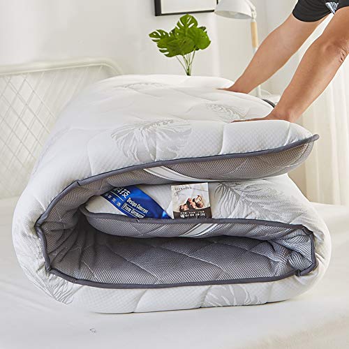 Materasso futon giapponese a pavimento, spesso tatami, materasso pieghevole portatile per campeggio, lettino per bambini, lettino da pavimento, 120 x 200 cm