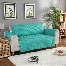 NAttnJf di Divano, Moderno Singolo/Doppio/Tre posti Divano Slipcover Furniture Divano Copertura Pad, Poliestere, Mint Green, 3