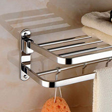 L-YINGZON Asciugamano Rack, Parete rail Bagno cremagliera Bagno cremagliera cremagliere Mensola da bagno gancio 304 staccabile cremagliera mensola del bagno cremagliera bagno Portasciugamani Accessori