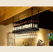 WLABCD Cremagliera per Vino Home Red Holder Vino Glass Raddrizzatore Ristorante S, Parete Vintage Metallo Scaffale per Ferro da Soffitto Wallmount Wine Wine Champagne Vetro Vino Vetro Goblet Cremagli