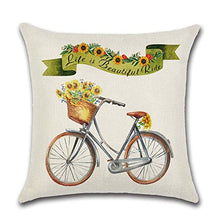 GSYYSZD Fodera per Cuscino, 4 Pezzi di Federa Decorativa Colorata Vivente 45 cm x 45 cm in Cotone e Lino Resistente,02