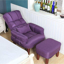-Recliner Pieghevole Lazy Divano Sedia a Sdraio Balcone Lounge Divano Sedia Poltrona Pranzo Sedia da Pranzo Patio Sedia da Giardino Sun Lounge Couch Sedia Laterale Sedia da Guest S