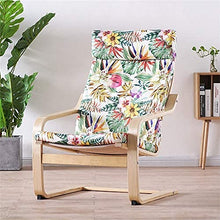 eewopjkj Cuscino per Sedia Relax Supporto per Schienale Alto Cuscino reclinabile Cuscino per Sedia in Rattan Cuscino per Sedia a Dondolo Cuscino per Sedile da Giardino Patio (Sedia Non Inclusa) -d 1