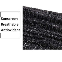 Rete ombreggiante Paralume Sun Sun Net Black Sun Roll Resistente al 50% UV, Perfetto for Garden Flower Plant Greenhouse (Raw Roll - No Passacavi) (Color : Lengh 50m, Size : Wide 5m)