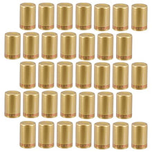 Hemoton 200Pcs in PVC Termoretraibile Calore di Capsule Capsule Vino Termoretraibile Adatto per Bottiglie di Vino Bottiglia di Vino Uso Domestico 33 Millimetri (Oro)