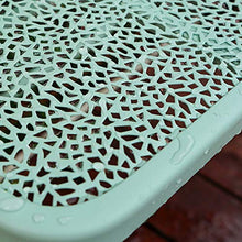 AMDHZ Tavolino da Balcone Tavolino Pieghevole da Balcone Casa Tavolo Sospeso Ringhiera Portafiori Pieghevole Tavolo da Esterno per Balcone Terrazza Giardino (Color : Green)