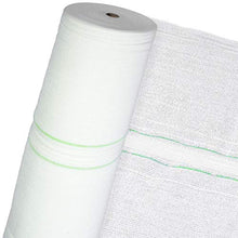 HaGa® - Rete oscurante 3 m x 25 m, con effetto ombreggiante al 60%, colore bianco