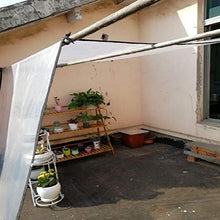 TRITTHOCKER Tarpaulin, 0,12mm PE in plastica PE Giardino Balcone Growhouse Succulenti Caldi e Impermeabili,3x8