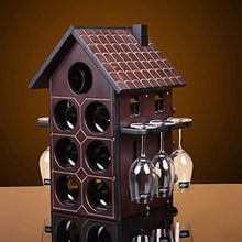 LHQ-HQ Wine Rack Decorazione della casa in Legno Cucina Soggiorno Bicchiere di Vino Vino Bar Rack cremagliera Wine Cafe