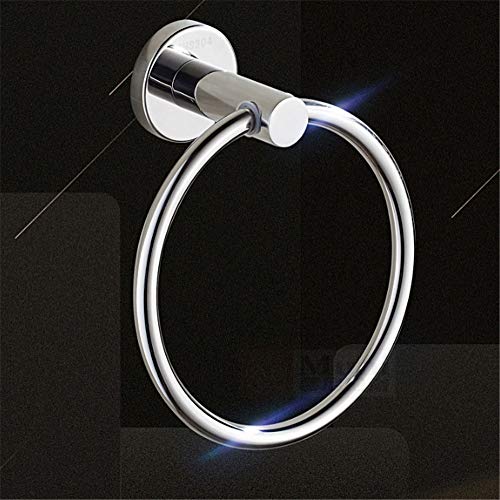 Joeesun Portasciugamani da bagno portasciugamani ad anello portasciugamani ad anello in acciaio inox 304 con portasciugamani da bagno