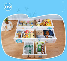 H-ei Armadio portaoggetti in plastica Armadio portaoggetti Giocattolo for Bambini Armadio portaoggetti for Neonati