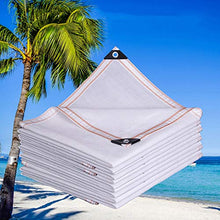 Senza marchio DANDAN Net Ombra Fashion Villa Shade Net Home Fiore/Giardino/Balcone/Rete Isolante Vegetale Bianco Quattro Linee Rinforzato 8 Pin (Size : 3 * 8m)