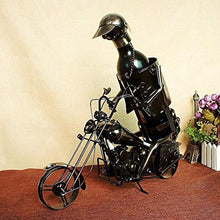 LHQ-HQ Vino Wine Rack creativa guida del motociclo stile cremagliera Mobili ornamento decorazione ferro vino rack Bottle Holder Vino contenitore decorazione domestica del mestiere del ferro regalo Art