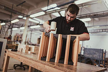 RAXI Portabottiglie da Vino Classic W110 in Legno di faggio e Acciaio – Idea da Regalo
