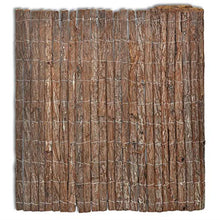 vidaXL Recinzione in Corteccia Recinto Giardino Decorativo Versatile Naturale Privacy Paravento Frangivento Recinto a Schermo 400x170 cm