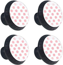 Cartone animato modello piccolo maiale rosa Pomelli per Porta Set di 4 Pomelli per Mobili Manopole per Cassetti Cucina Armadio Vetro