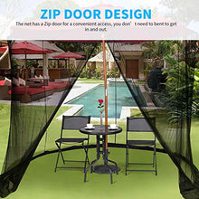 Zanzariera Per Ombrelloni Tenda Copertura per ombrellone da esterno a sbalzo Zanzariera per ombrelloni rete per ombrelloni rete per ombrellone da giardino rete per ombrellone zanzariera a sbalzo