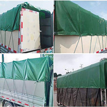 ZXHQ Telone Giardino Impermeabile 6x6m, Teloni Impermeabili Occhiellati, Telo Protezione Rinforzati con Occhielli Multiuso Resistente UV per Carport Mobili Auto