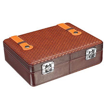 CLNAONG Humidor per Sigari, Mat Modello Portatile Cigar Box 30 Pezzi capacità Portatile Cigar Humidor Humidor Viaggi