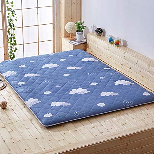 YLCJ Materasso Tatami in Cotone Futon, Camera da Letto Materasso Giapponese Tatami, Soggiorno Tatami Bambini, Materasso futon Tatami 5 cm E 100x200 cm (39x79 Pollici)