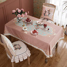 Tovaglia Rosa Rettangolo Copritavolo In Velluto Protezione Antimacchia Tovaglie Lavabili Festa Di Compleanno Cucina Domestica Decorazione Da Tavolo