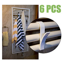 WENSHENG Appendiabiti Parete 6pcs Asciugamano Riscaldato Radiatore Radiatore Gancio da Bagno Holder Hanger, Coat Hook (Color : 4PCS)